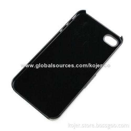 Plastic Case for iPhone 4, Made of PC, PU, Available in Various Veins, Special Image Design